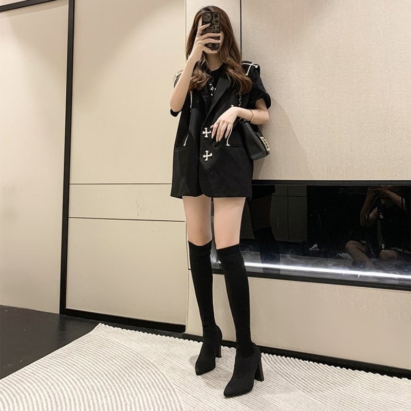Damen Overknee-Stiefel mit spi – Knee High Sock Women Bewertung und Preis