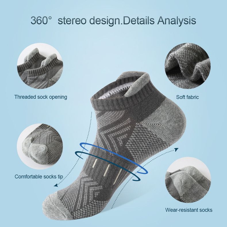 6/12 Paar gepolsterte, sportli – Athletic Sock Cushion Bewertung und Preis